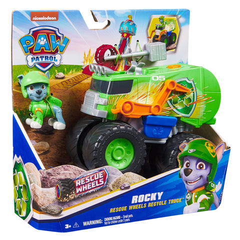 Paw Patrol Rescue Wheels, Rocky’s Recycle Truck