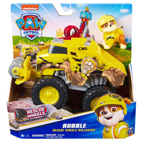 Paw Patrol Rescue Wheels Rubble’s Bulldozer Vehicle