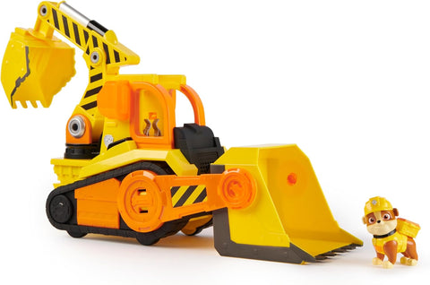 Rubble & Crew Bark Yard Deluxe Bulldozer Construction Truck Toy with Lights & Sounds
