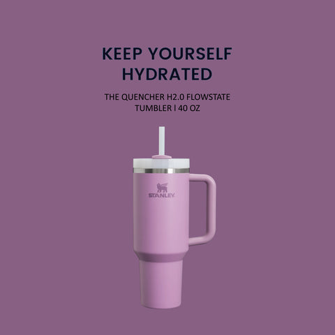 Stanley Quencher H2.0 FlowState Tumbler 1.18L Purple