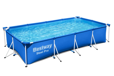 Steel Pro Above Ground Pool Set 400x211x81cm