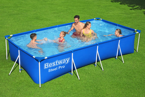 Steel Pro Above Ground Pool Set 400x211x81cm