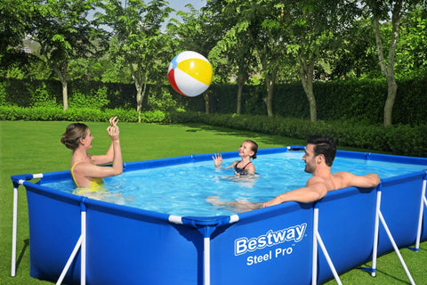 Steel Pro Above Ground Pool Set 400x211x81cm