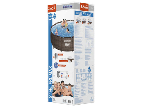 Steel Pro MAX Above Ground Pool Set 366x100cm