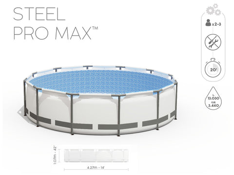 Steel Pro MAX Above Ground Pool Set 427x107cm