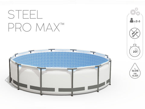 Steel Pro MAX Above Ground Pool Set 457x122cm