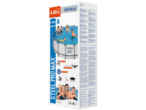 Steel Pro MAX Above Ground Pool Set 488x122cm