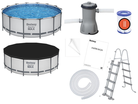 Steel Pro MAX™ Pool Set 427x122cm