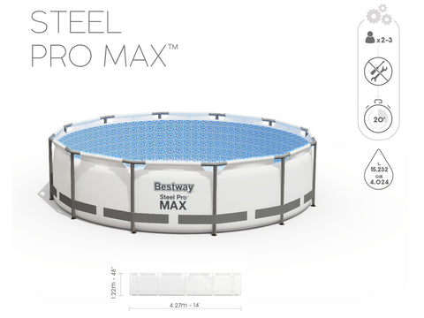 Steel Pro MAX™ Pool Set 427x122cm