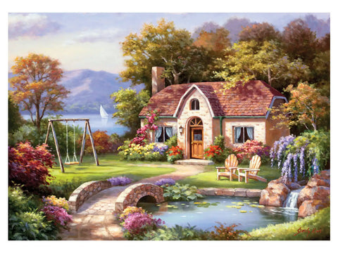 Anatolian Puzzle Stone Bridge Cotage 1500 Pieces