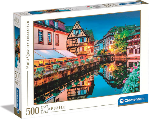 Strasbourg Old Town Puzzle, HQC 500 Pieces