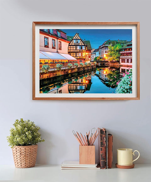 Strasbourg Old Town Puzzle, HQC 500 Pieces