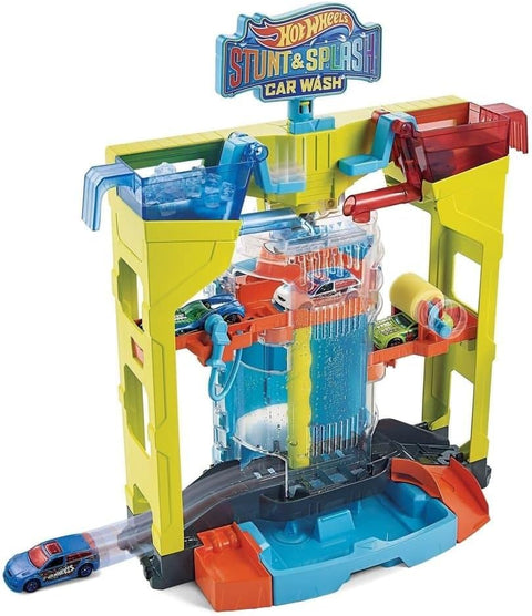 Stunt & Splash Car Wash Playset