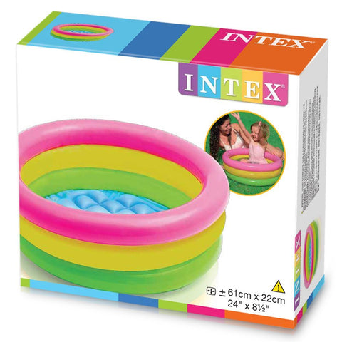 Sunset Glow Inflatable Baby Pool 61x22cm