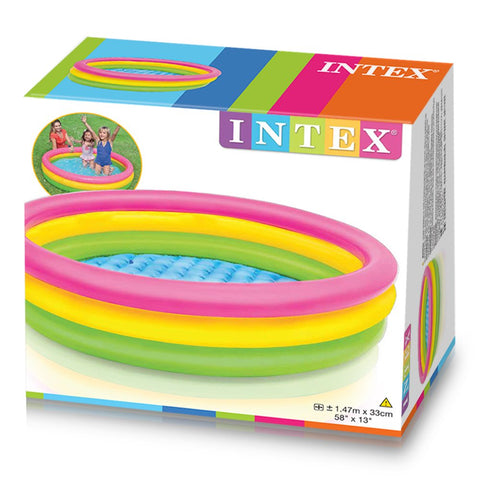 Sunset Glow Inflatable Kiddie Pool  147x33cm