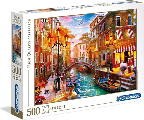 Sunset over Venice Puzzle, 500 Pieces