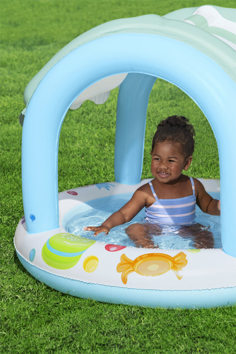 Sweet Shoppe™ Shaded Kiddie Pool 104x84cm