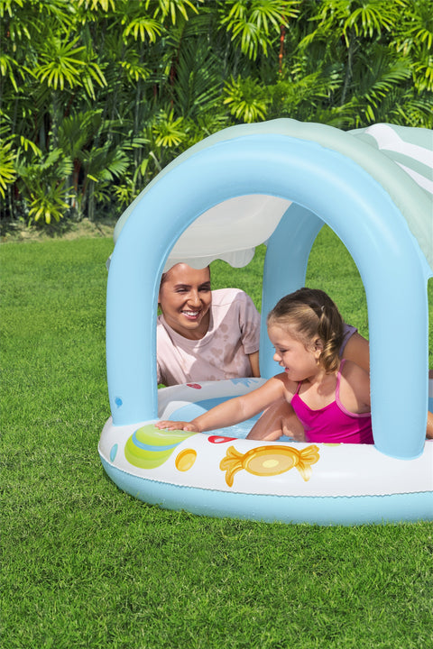 Sweet Shoppe™ Shaded Kiddie Pool 104x84cm