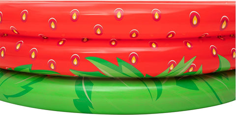 Sweet Strawberry Round Inflatable Play Pool 168x38cm