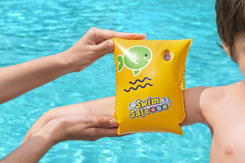 Swim Safe™ WonderSplash™ Inflatable Armbands Floaties S/M 25x15cm