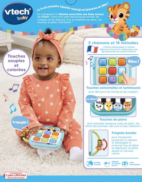 Tablette Sensorielle Des Baby Loulous