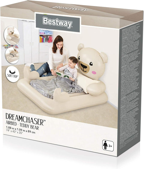 Teddy Bear DreamChaser™ Kids Airbed 188x109x89cm