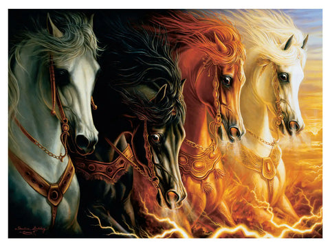 Anatolian Puzzle Four Horses Of Apocalypse 1000 Pieces