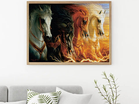 Anatolian Puzzle Four Horses Of Apocalypse 1000 Pieces