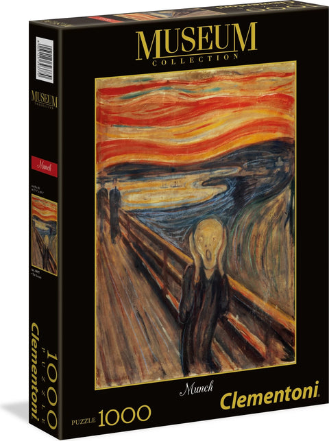 The Scream by Munch Puzzle, 1000 Pieces Museum Collection