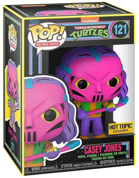 Funko Pop! Teenage Mutant Ninja Turtles Casey Jones (Black Light) Exclusive