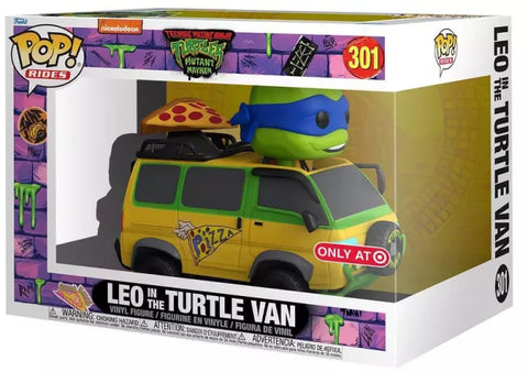 Funko Pop! Super Deluxe Teenage Mutant Ninja Turtles Leonardo In Van