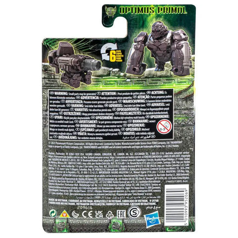 Hasbro Transformers Rise of the Beasts Movie Beast Battle Masters Optimus Primal 3-inch