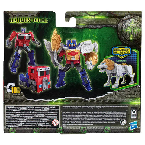 Transformers Rise of the Beasts Movie Beast Combiners Optimus Prime 5-inch