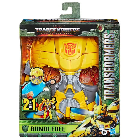 Transformers Rise of the Beasts Movie Bumblebee 2-in-1 Converting Mask