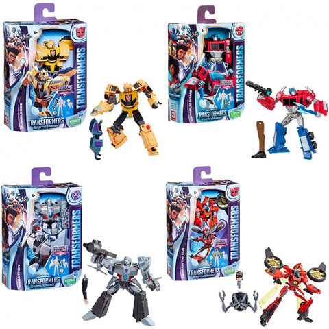 Hasbro Transformers Earthspark Deluxe Class Action Figure Assorted