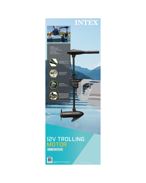 Trolling Motor for Intex Inflatable Boats, 36" Shaft