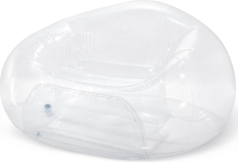 Transparent Beanless Bag Chair 137x127x74cm