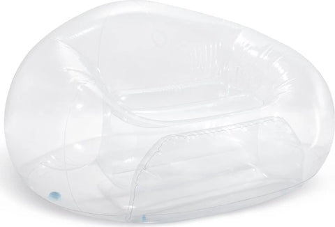 Transparent Beanless Bag Chair 137x127x74cm