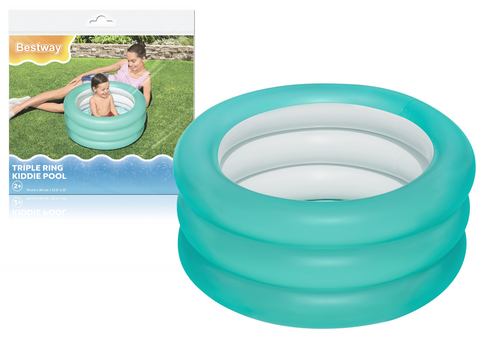 Triple Ring Kiddie Pool 70x30cm