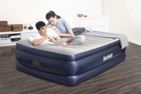 Tritech™ Queen Airbed With Built-in AC Pump 203x152x61cm