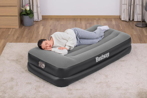 Tritech™ Twin Airbed With Built-In AC Pump 191x97x46cm