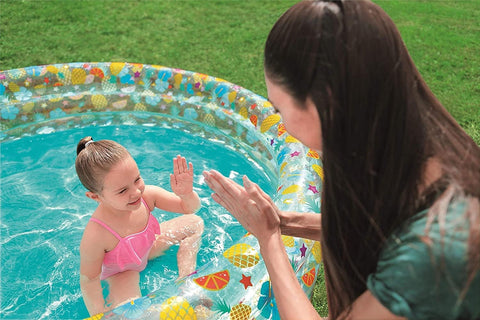 Tropical Inflatable Play Pool 170x53cm