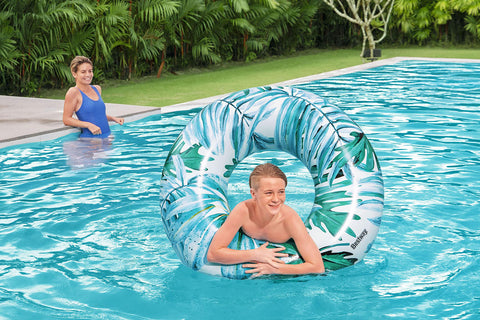 Tropical Palms Swim Tube 119cm