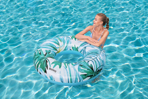 Tropical Palms Swim Tube 119cm