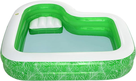 Tropical Paradise Inflatable Family Pool 231x231x51cm