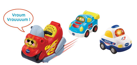 Tut Tut Bolides, Box of 3 Talking Vehicles Assortment