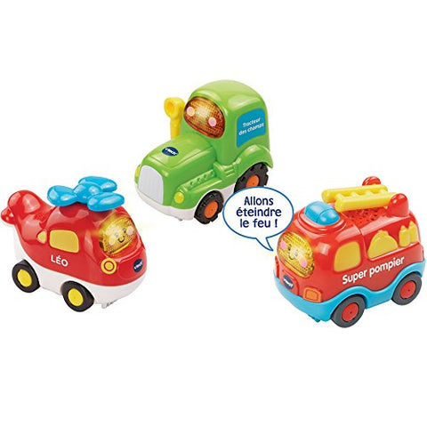 Tut Tut Bolides, Box of 3 Talking Vehicles Assortment