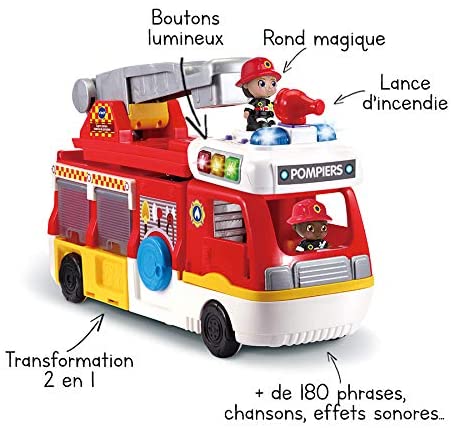 Tut Tut Copains, Super Camion Caserne De Pompiers