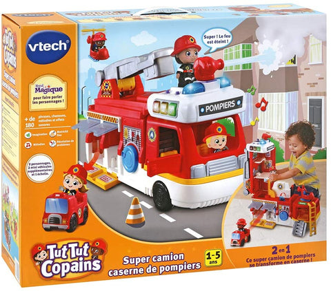 Tut Tut Copains, Super Camion Caserne De Pompiers