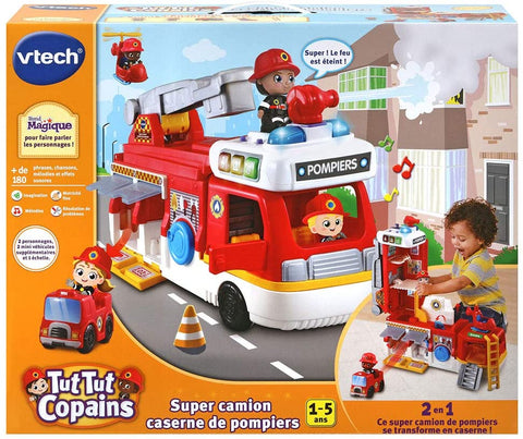 Tut Tut Copains, Super Camion Caserne De Pompiers